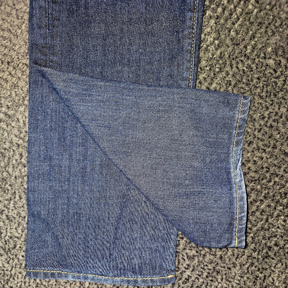 The Diva Size 16 Straight Leg Jeans Dark Wash Stretch Denim - Picture 5 of 6